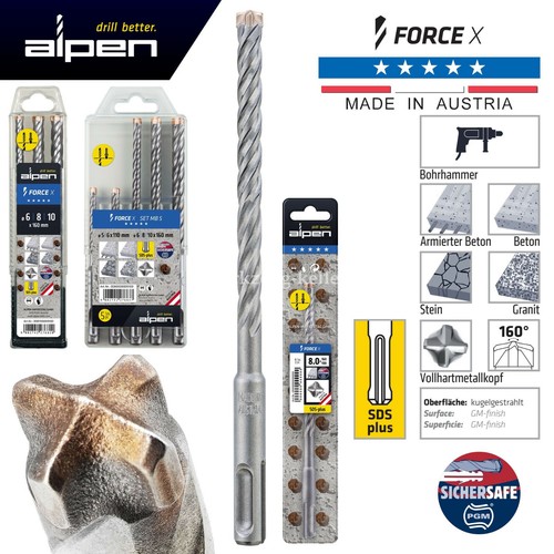 Trapano percussione alpen - a,